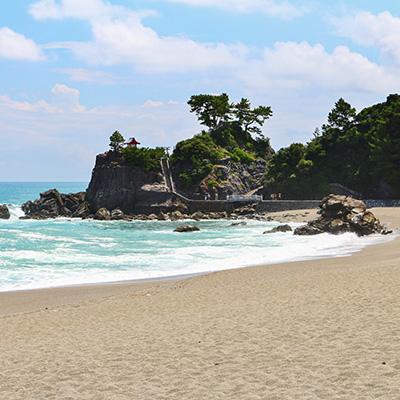 高知県 桂浜の海が想像以上に美しい