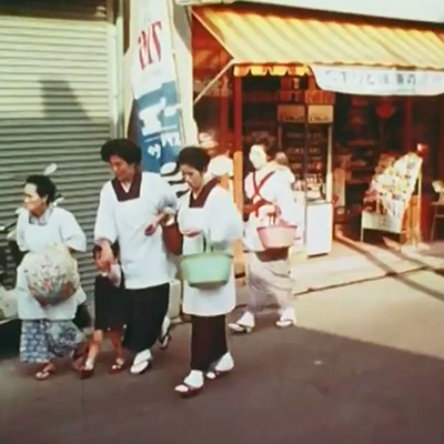 昭和41年の買い物風景